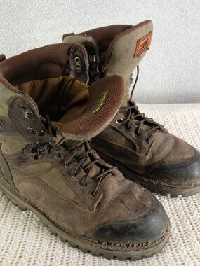 Irish Setter Boots Mens 9.5 Ee Brown Hiking Mid Calf Leather Workwear Laceup